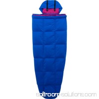 Ozark Trail 10-Degree Adult Down Packable Sleeping Bag, Blue/Purple   553190273